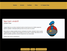 Tablet Screenshot of lequipecrepe.com.br